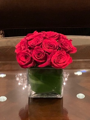 Compact Roses from Mangel Florist, flower shop at the Drake Hotel Chicago