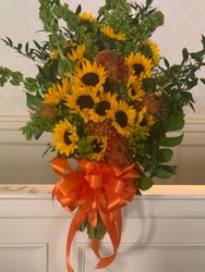 Sunflower Presentation Bouquet from Mangel Florist, flower shop at the Drake Hotel Chicago