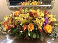 AUTUMN CENTERPIECE OVAL from Mangel Florist, flower shop at the Drake Hotel Chicago