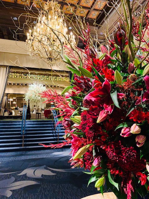 Mangel Florist, the flower shop located in the historic Drake Hotel in Chicago.