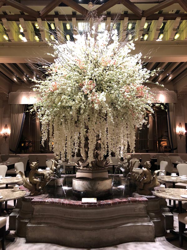 Mangel Florist, the flower shop located in the historic Drake Hotel in Chicago.