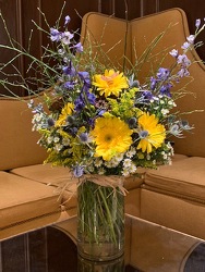 Wildflower Arrangement  from Mangel Florist, flower shop at the Drake Hotel Chicago