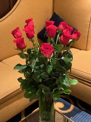 Roses Arranged with Minimal Greenery from Mangel Florist, flower shop at the Drake Hotel Chicago