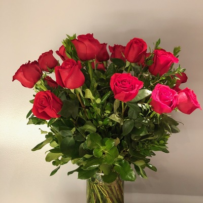 Two Dozen Roses from Mangel Florist, flower shop at the Drake Hotel Chicago