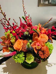 Vibrant Arrangement  from Mangel Florist, flower shop at the Drake Hotel Chicago