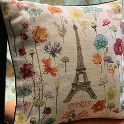 Art de Lys Pillow from Mangel Florist, flower shop at the Drake Hotel Chicago