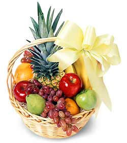 Fruit Basket from Mangel Florist, flower shop at the Drake Hotel Chicago